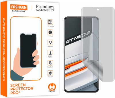 Fasheen Edge To Edge Screen Guard for Realme GT Neo 3 5G 150W (Anti Glare Matte Hydrogel Film)(Pack of 1)