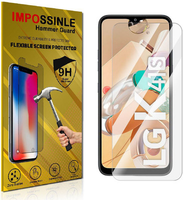 Enlinea Edge To Edge Screen Guard for LG K41S Front (Glossy)(Pack of 1)