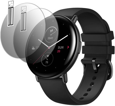 YCHROZE Edge To Edge Screen Guard for Amazfit zepp E(Pack of 2)