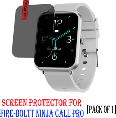 EJZATI Edge To Edge Screen Guard for FIRE BOLTT NINJA CALL PRO SMARTWATCH(Pack of 1)