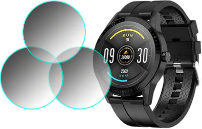 YCHROZE Edge To Edge Screen Guard for FIRE BOLTT TALK(Pack of 3)