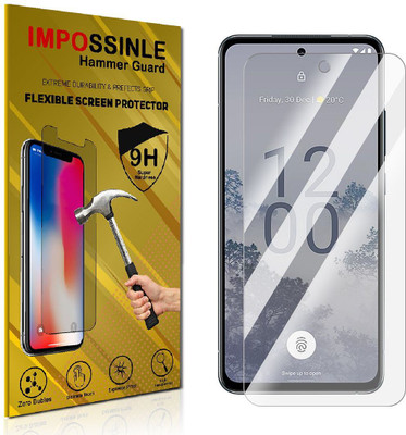 Enlinea Edge To Edge Screen Guard for Nokia X30 Front (Glossy)(Pack of 1)