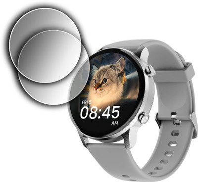 ejzatex Screen Guard for AMBRANE WISE ROAM 2 SMARTWATCH SCREEN GUARD(Pack of 2)