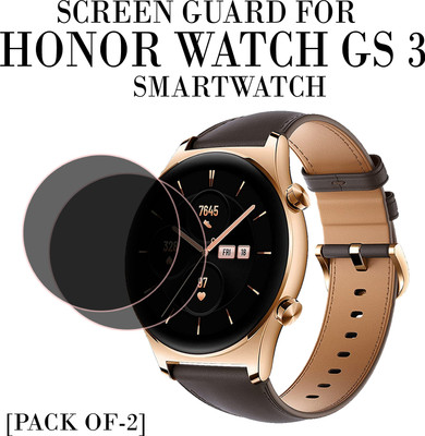 EJZATI Edge To Edge Screen Guard for HONOR WATCH GS 3 SMARTWATCH(Pack of 2)