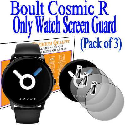 daffin Edge To Edge Screen Guard for Boult Cosmic R(Pack of 3)