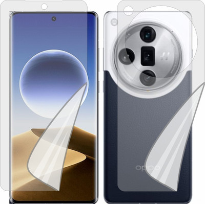 ZINGTEL Edge To Edge Screen Guard for Oppo Find X7 Ultra PHY110 (Edge To Edge TPU Full Coverage)(Pack of 1)