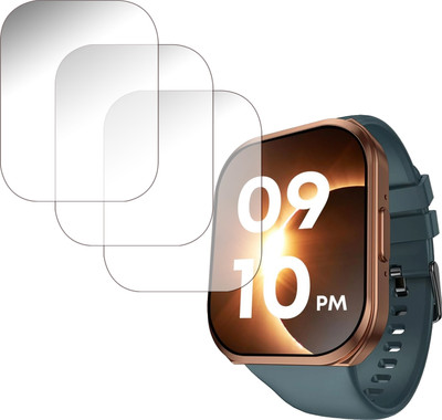 EJZATI Edge To Edge Screen Guard for FASTRACK LIMITLESS FS1 PLUS SMARTWATCH, SCREEN GUARD(Pack of 3)