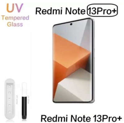 Chemforce Edge To Edge Tempered Glass for Mi Redmi Note 13 Pro Plus, UV(Pack of 1)