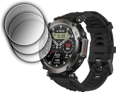 EJZATI Edge To Edge Screen Guard for AMAZFIT T-REX ULTRA SMARTWATCH(Pack of 3)