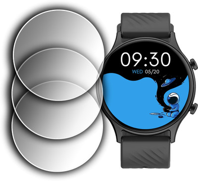 EJZATEX Edge To Edge Screen Guard for FIRE BOLTT LEGEND SMARTWATCH(Pack of 3)