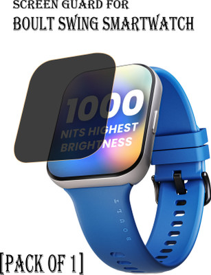 EJZATI Edge To Edge Screen Guard for BOULT SWING SMARTWATCH(Pack of 1)