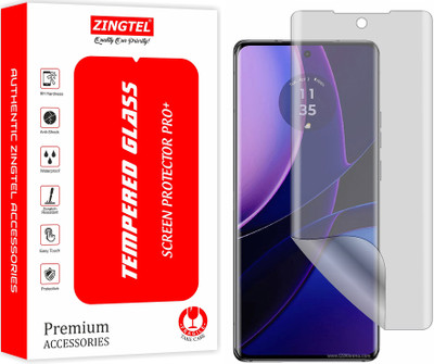 ZINGTEL Edge To Edge Screen Guard for Motorola Moto Edge 2023 (Anti Glare Matte Nano Liquid Hydrogel Film)(Pack of 1)