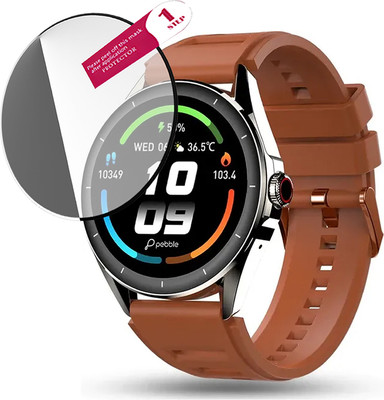 daffin Edge To Edge Screen Guard for Pebble Cosmos Valor(Pack of 1)