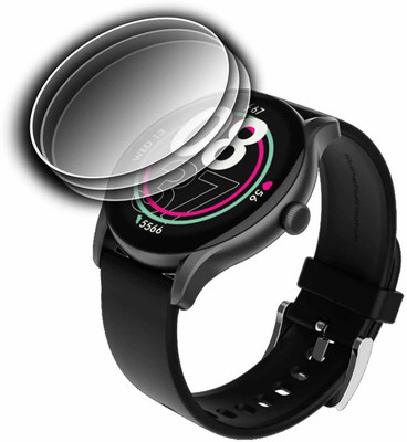 YCHROZE Edge To Edge Screen Guard for boAt Primia Ace SMARTWATCH(Pack of 3)