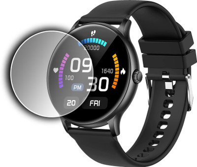 EJZATI Edge To Edge Screen Guard for FIRE BOLTT NINJA TALK SMARTWATCH(Pack of 1)