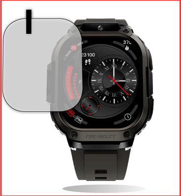 NLLYW Edge To Edge Screen Guard for Fire Boltt Clickk(Pack of 1)