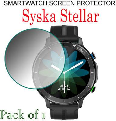 YCHROZE Edge To Edge Screen Guard for Syska Stellar(Pack of 1)
