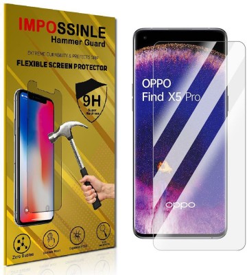 Enlinea Edge To Edge Screen Guard for Oppo Find X5 Pro 5G Front (Glossy)(Pack of 1)