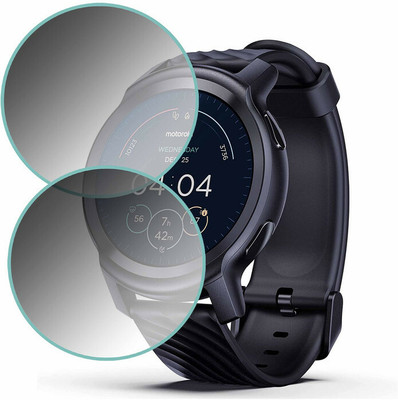 hirdesh Edge To Edge Screen Guard for Motorola Moto Watch 100 42mm(Pack of 2)