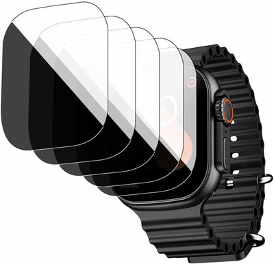 HIDEOUS Edge To Edge Screen Guard for boAt Wave Aura(Pack of 5)