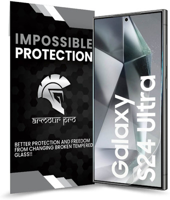 ArmourPro Edge To Edge Screen Guard for Samsung Galaxy S24 Ultra 5G, Samsung S24 Ultra 5G, Samsung S24 Ultra, Samsung Galaxy S24 Ultra, S24 Ultra 5G, ( Not a Tempered Glass, it’s a Nano Fiber Guard)(Pack of 1)