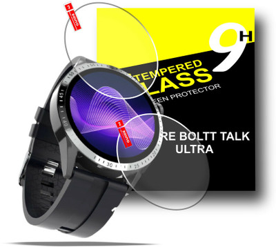 Olonga Edge To Edge Screen Guard for FIRE BOLTT TALK ULTRA 1.39 Inch SmartWatch(Pack of 2)