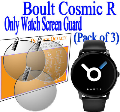 daffin Edge To Edge Screen Guard for Boult Cosmic R(Pack of 3)