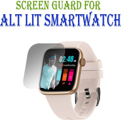 EJZATI Edge To Edge Screen Guard for ALT LIT SMARTWATCH(Pack of 1)