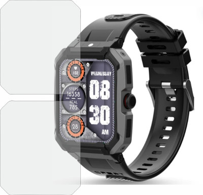 TELTREK Edge To Edge Screen Guard for Pebble Dare(Pack of 2)