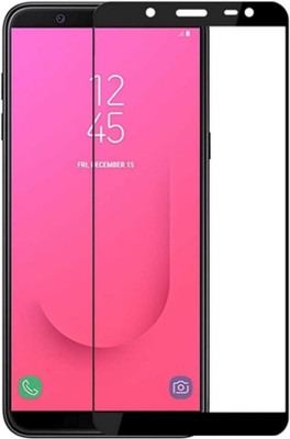 Vigorous Edge To Edge Tempered Glass for Samsung Galaxy J8(Pack of 1)