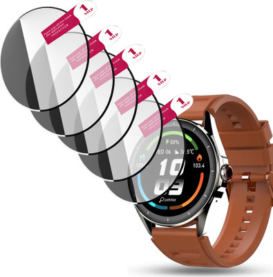daffin Edge To Edge Screen Guard for Pebble Cosmos Valor(Pack of 5)