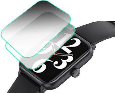 HIDEOUS Edge To Edge Screen Guard for DIZO Watch D2(Pack of 2)