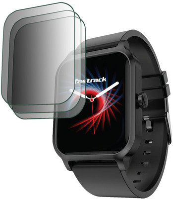 DOUMOF Edge To Edge Screen Guard for FASTRACK REFLEX CHARGE FRONT SCREEN(Pack of 3)