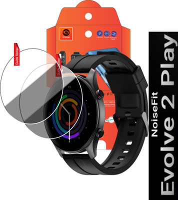 KANCHA Edge To Edge Screen Guard for NOISEFIT EVOLVE 2 PLAY(Pack of 2)