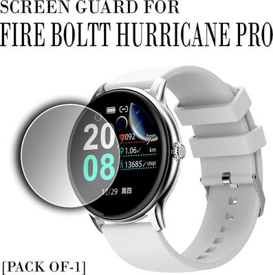 EJZATI Edge To Edge Screen Guard for FIRE BOLTT HURRICANE PRO SMARTWATCH(Pack of 1)