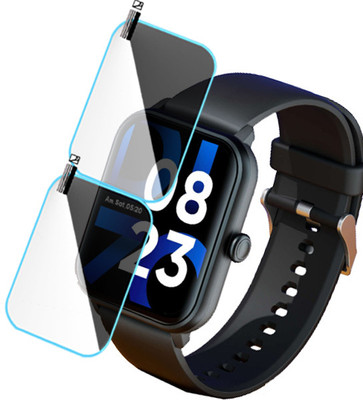 HIDEOUS Edge To Edge Screen Guard for DIZO Watch D2(Pack of 2)
