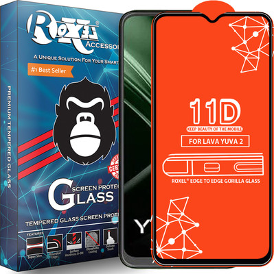 Roxel Edge To Edge Screen Guard for LAVA YUVA 2(Pack of 1)