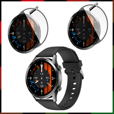 HIDEOUS Edge To Edge Screen Guard for Fire Boltt Talk 2 Pro(Pack of 2)