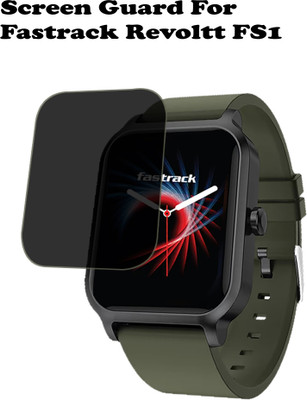 ejzatex Edge To Edge Screen Guard for FASTRACK REVOLTT FS1 SMARTWATCH(Pack of 1)