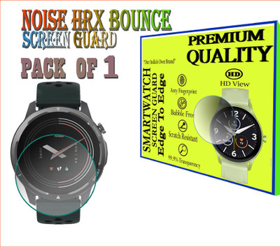daffin Edge To Edge Screen Guard for Noise HRX Bounce(Pack of 1)