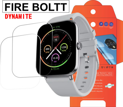 Olonga Impossible Screen Guard for FIRE BOLTT DYNAMITE SMARTWATCH(Pack of 2)