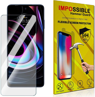 FCS Edge To Edge Screen Guard for Motorola Moto E20 Front (Glossy)(Pack of 1)