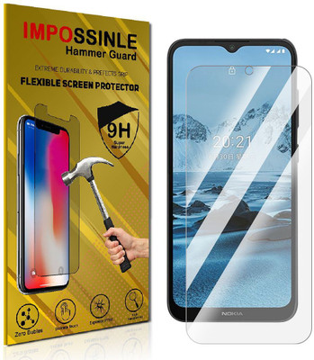 FCS Edge To Edge Screen Guard for Nokia C20 Plus Front (Glossy)(Pack of 1)