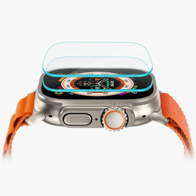 Olonga Edge To Edge Screen Guard for PEBBLE COSMOS ENGAGE SMART WATCH(Pack of 2)