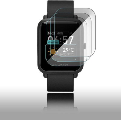 Enlinea Edge To Edge Screen Guard for Amazfit Bip S(Pack of 3)