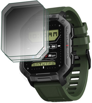 YCHROZE Edge To Edge Screen Guard for boAt Wave Armour(Pack of 3)