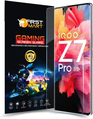 FIRST MART Edge To Edge Screen Guard for IQOO Z7 Pro 5G, IQOO Z7 Pro, IQOO Z7Pro 5G, Z7 Pro 5G, ( Not a Tempered Glass, it’s a Nano Fiber Guard)(Pack of 1)