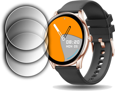 ejzatex Edge To Edge Screen Guard for PEBBLE COSMOS BOLD SMARTWATCH(Pack of 3)