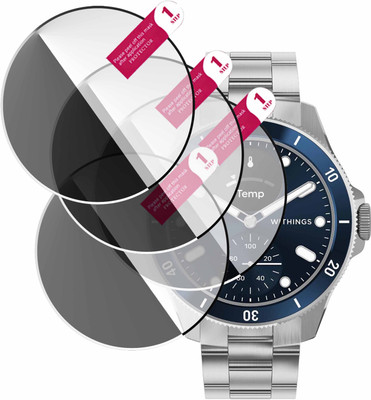 daffin Edge To Edge Screen Guard for Withings ScanWatch Nova(Pack of 4)