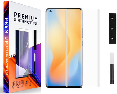 LUXURATE Edge To Edge Screen Guard for OPPO Find X2(Pack of 1)